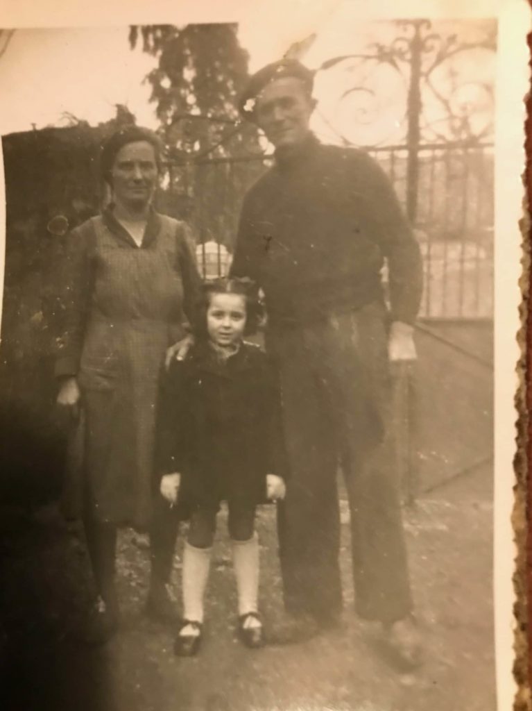 Dany Bertin-Denis et ses parents