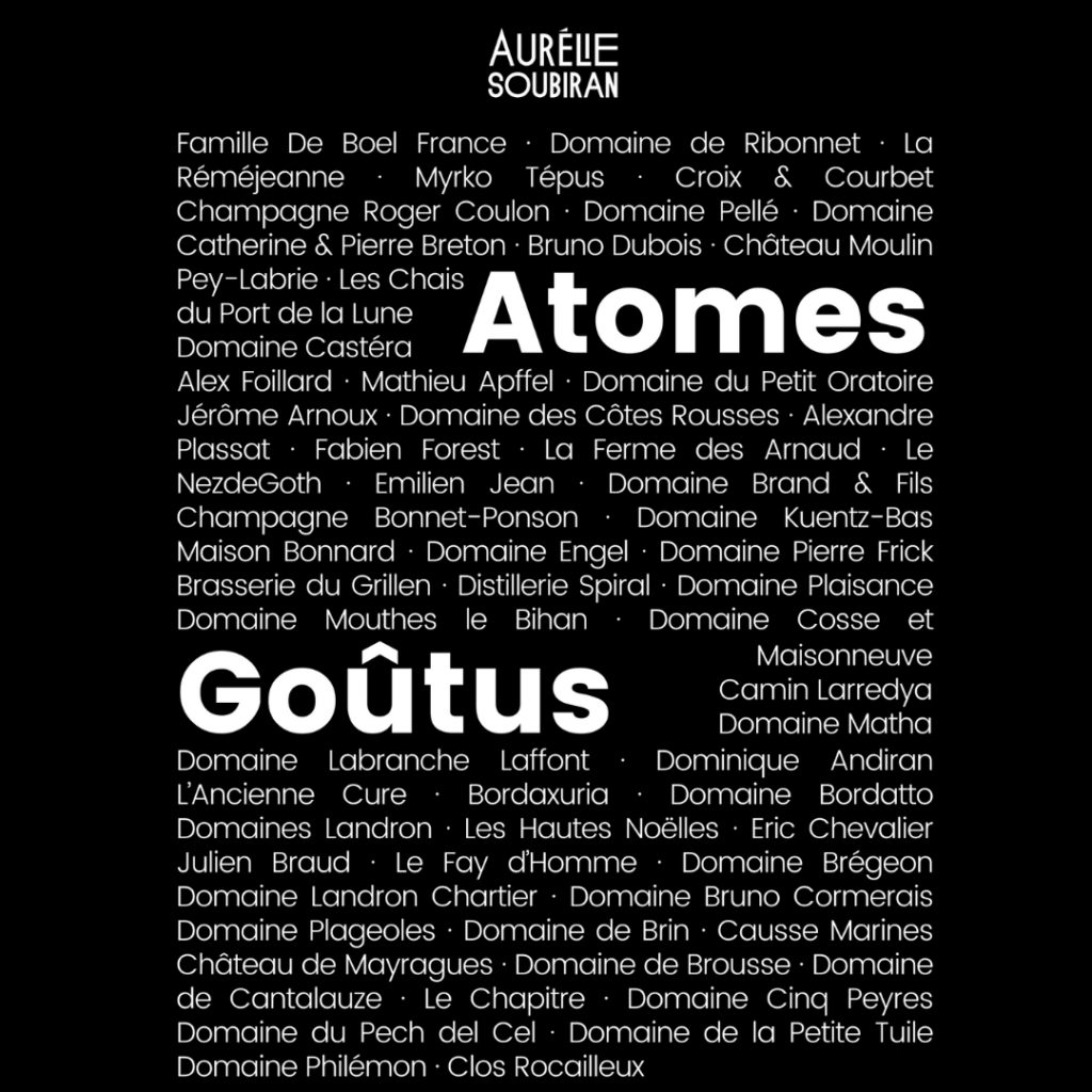 Atomes goutus salon aurélie soubiran